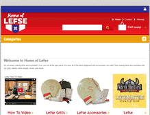 Tablet Screenshot of homeoflefse.com